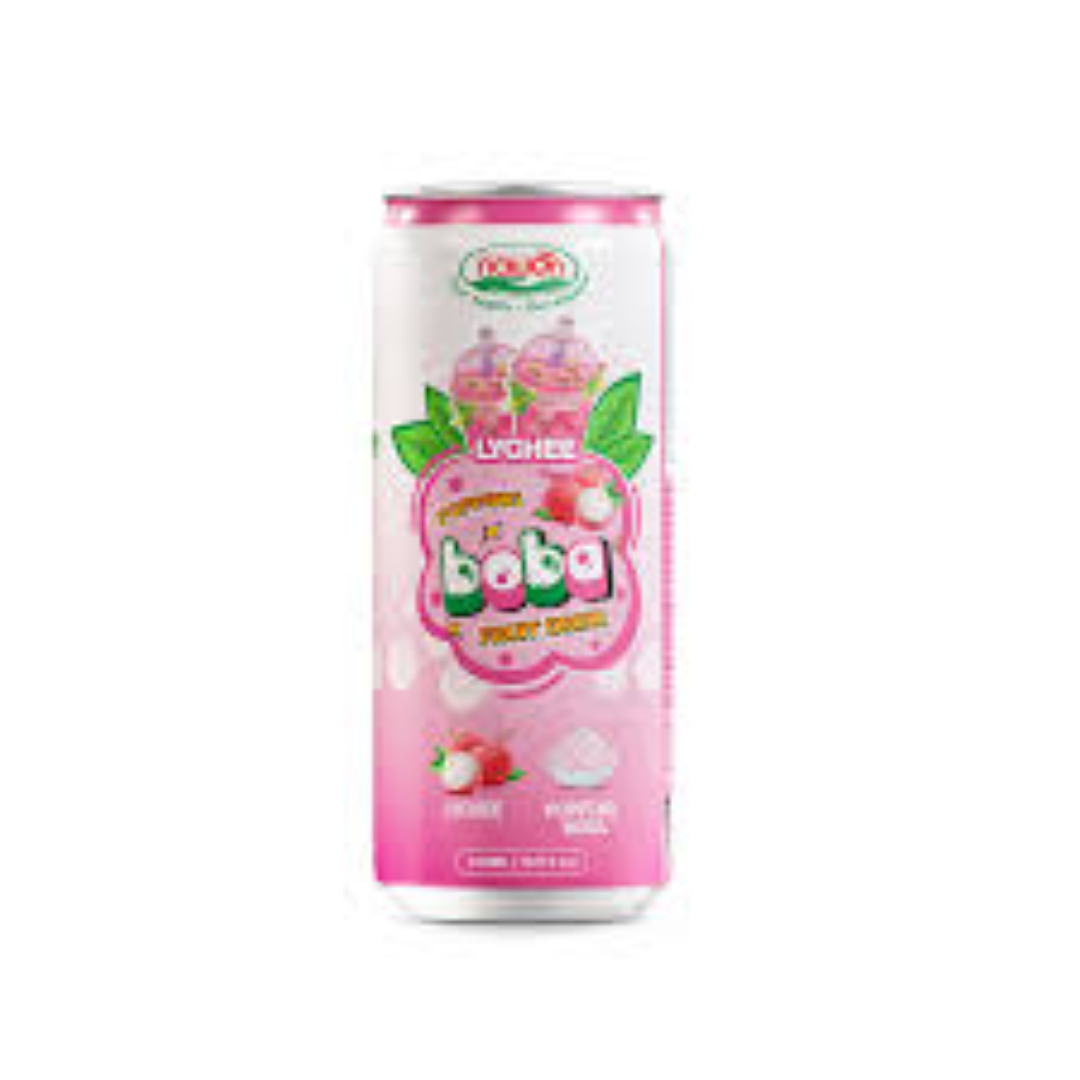 NAWON POPPING BOBA LYCHEE 320ML